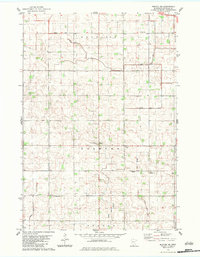 Morton NE 1983 topographic map thumbnail