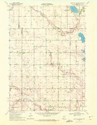 Mountain Lake SE 1970 topographic map thumbnail