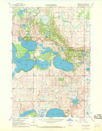 Mount Tom 1967 topographic map preview