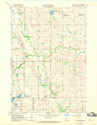 Mount Wickham 1967 topographic map thumbnail