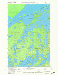 Munker Island 1959 topographic map thumbnail