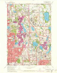 New Brighton 1967 topographic map thumbnail