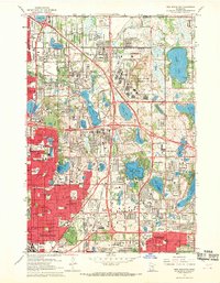 New Brighton 1967 topographic map thumbnail