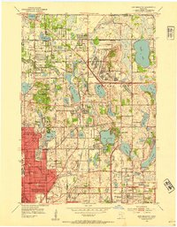 New Brighton 1952 topographic map thumbnail