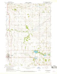 New Richland 1967 topographic map thumbnail