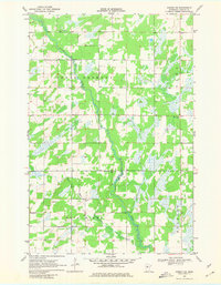 Nimrod SW 1969 topographic map thumbnail
