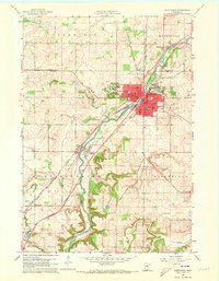 Northfield 1960 topographic map thumbnail