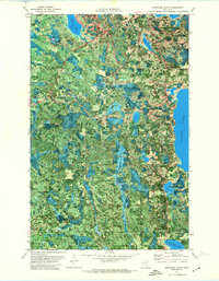 Northome South 1971 topographic map thumbnail