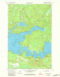 Norwegian Bay 1964 topographic map thumbnail