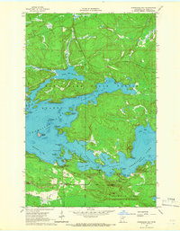 Norwegian Bay 1964 topographic map thumbnail