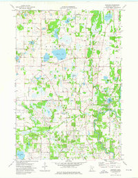 Nowthen 1974 topographic map preview