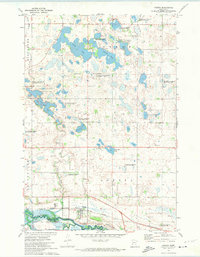 Odessa 1971 topographic map thumbnail