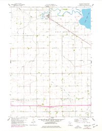 Okabena 1960 topographic map thumbnail