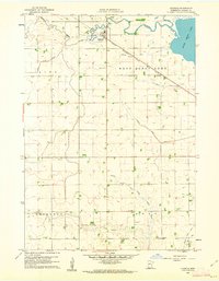 Okabena 1960 topographic map thumbnail