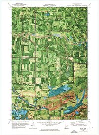 Oklee 1971 topographic map thumbnail