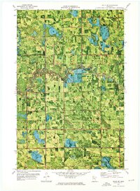 Oklee NW 1972 topographic map thumbnail