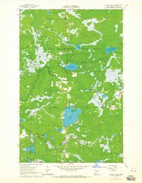 O'Leary Lake 1964 topographic map thumbnail