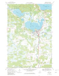 Onamia 1968 topographic map thumbnail