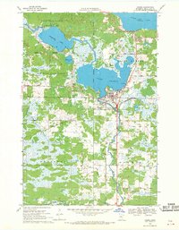 Onamia 1968 topographic map preview