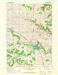 Oronoco 1965 topographic map preview