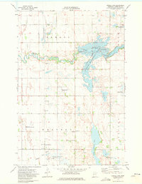 Orwell Lake 1973 topographic map thumbnail