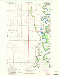 Oslo 1966 topographic map thumbnail