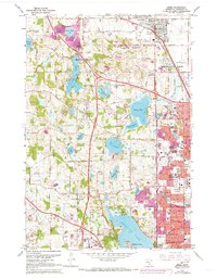 Osseo 1967 topographic map thumbnail