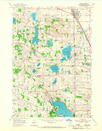 Osseo 1955 topographic map thumbnail
