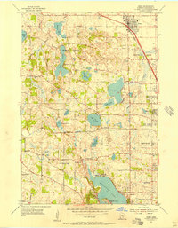 Osseo 1955 topographic map thumbnail