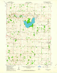 Owatonna SE 1962 topographic map thumbnail