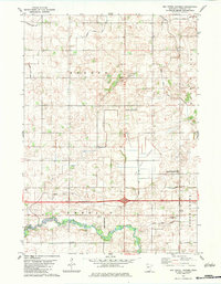 Oza Tanka Lakebed 1982 topographic map thumbnail
