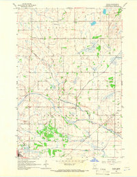 Padua 1965 topographic map thumbnail