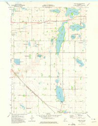 Page Lake 1973 topographic map thumbnail