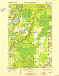 Palo 1951 topographic map thumbnail