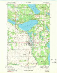 Park Rapids 1969 topographic map thumbnail