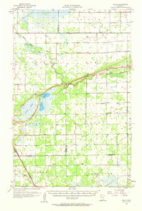 Pelan 1957 topographic map thumbnail