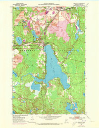Pengilly 1952 topographic map thumbnail