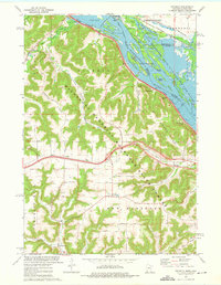 Pickwick 1973 topographic map thumbnail