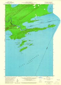 Pigeon Point 1959 topographic map thumbnail