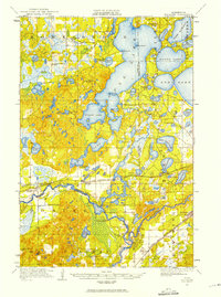 Pillager 1916 topographic map thumbnail