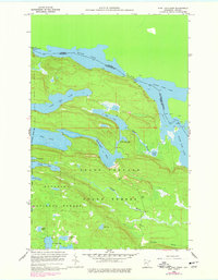 Pine Lake East 1959 topographic map thumbnail