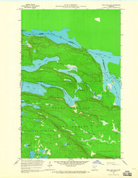 Pine Lake East 1959 topographic map thumbnail