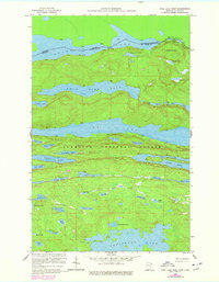 Pine Lake West 1959 topographic map thumbnail