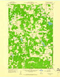 Pine River SW 1959 topographic map thumbnail