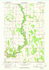 Plummer NW 1964 topographic map thumbnail
