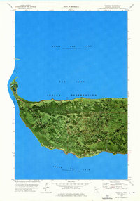 Ponemah 1973 topographic map thumbnail
