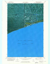 Ponemah NE 1974 topographic map thumbnail
