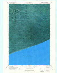 Ponemah NW 1974 topographic map thumbnail