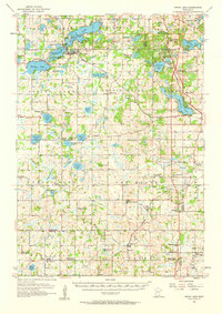 Prior Lake 1957 topographic map thumbnail