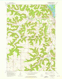 Rollingstone 1972 topographic map preview